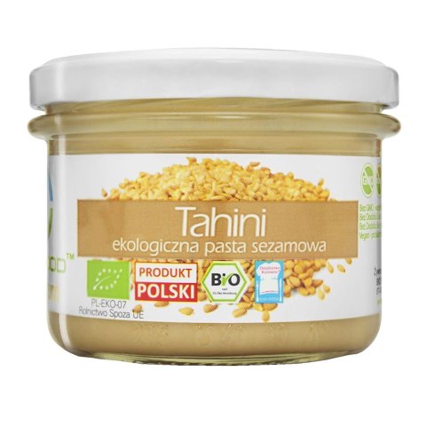TAHINI (PASTA SEZAMOWA) BIO 180 g - BIOFOOD