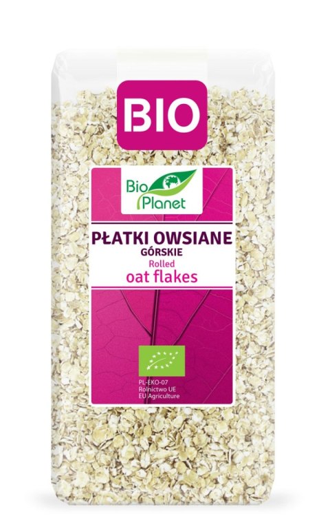 PŁATKI OWSIANE GÓRSKIE BIO 300 g - BIO PLANET