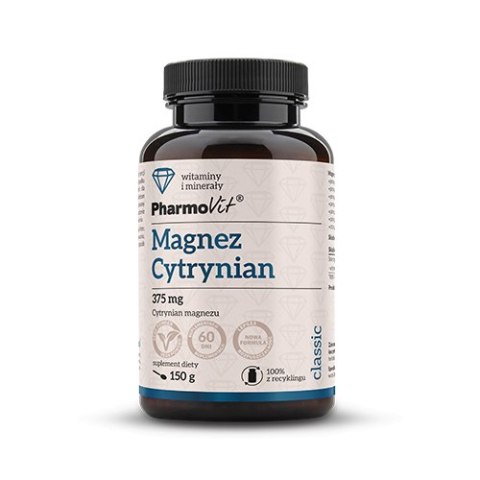 CYTRYNIAN MAGNEZU (2500 mg) PROSZEK BEZGLUTENOWY 150 g - PHARMOVIT (CLASSIC)