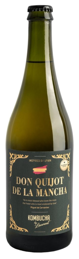 KOMBUCHA O SMAKU KWIATÓW POMARAŃCZY (MIQUEL DE CERVANTES) BIO 750 ml - KOMBUCHA BY LAURENT (PLATINIUM)