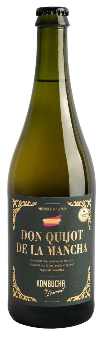 KOMBUCHA O SMAKU KWIATÓW POMARAŃCZY (MIQUEL DE CERVANTES) BIO 750 ml - KOMBUCHA BY LAURENT (PLATINIUM)