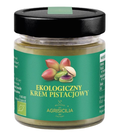 KREM PISTACJOWY 45 % BIO 200 g - AGRISICILIA
