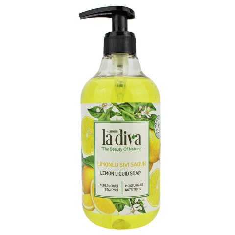 MYDŁO W PŁYNIE CYTRYNOWE 500 ml - LA DIVA