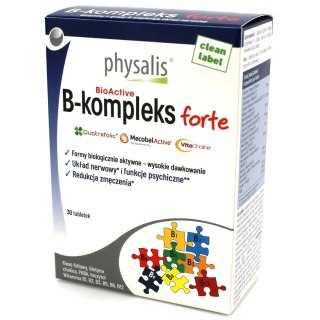 WITAMINA B COMPLEX FORTE 30 TABLETEK - PHYSALIS
