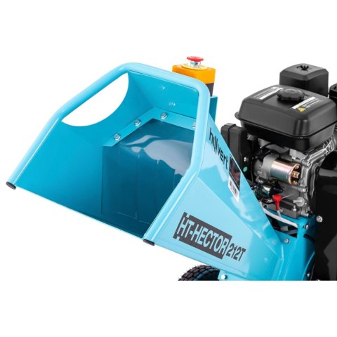 Rozdrabniacz niszczarka rębak do gałęzi krzewów spalinowy mobilny śr. 8 cm 7 KM