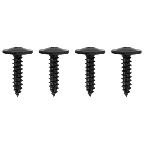 Półka maskownica organizer na kable pod biurko 600x135x108 mm CZARNA