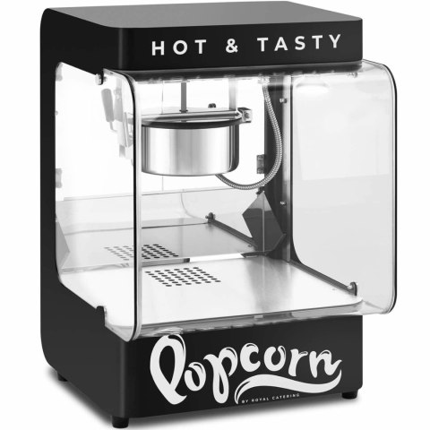 Maszyna urządzenie do prażenia popcornu 4-5 kg/h 1.2 l czarna