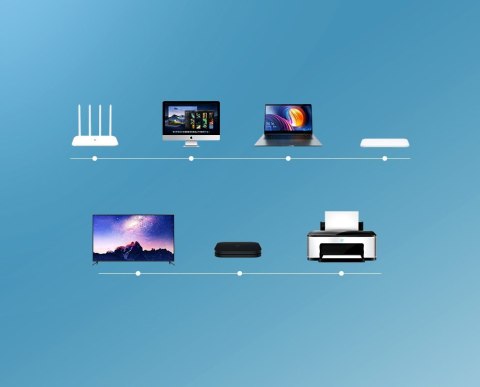 Patchcord kabel przewód sieciowy Ethernet RJ45 Cat 6 UTP 1000Mbps 10m