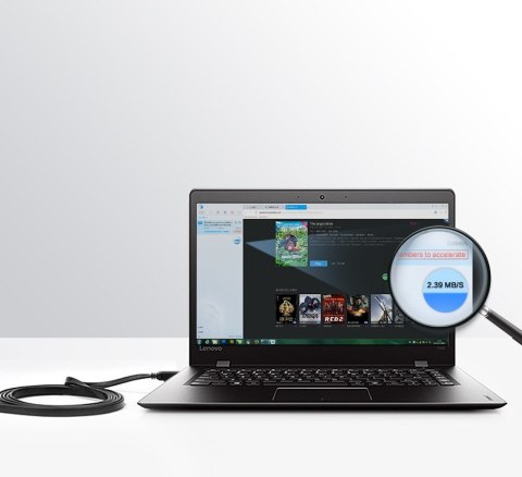 Kabel przewód patchcord sieciowy LAN RJ45 Cat 7 STP 10Gbps 2m czarny