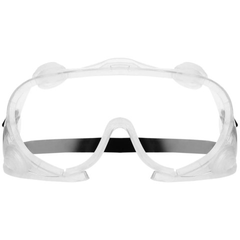 Gogle okulary ochronne BHP przeciwpyłowe - zestaw 10 szt.