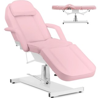 Fotel kosmetyczny do tatuażu masażu spa CAPUA - różowy