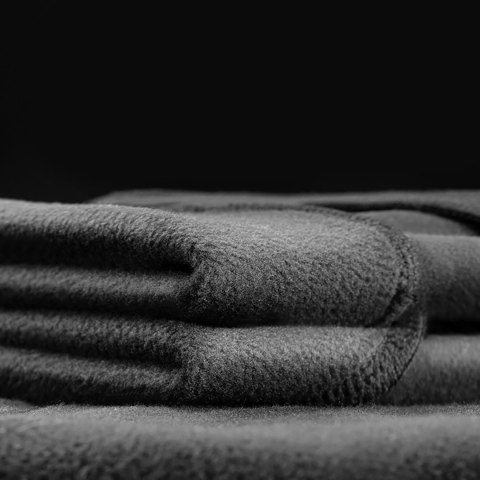 Koszulka kolarska rowerowa z długim rękawem ciepła jesień/zima L - czarna