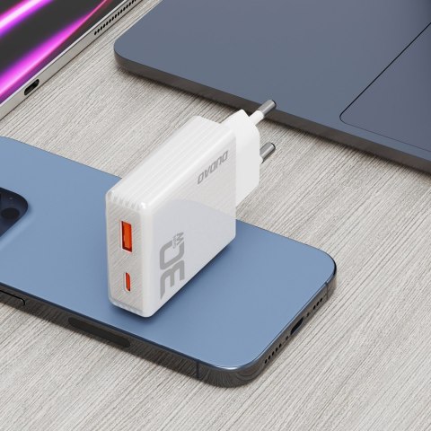 Ładowarka sieciowa GaN A30EUL 30W USB-A USB-C - biała