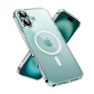 Etui case Classy Clear Magnetic na iPhone 16 - przezroczyste