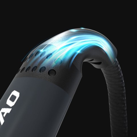 Kabel przewód z oplotem L3CL USB-C - Lightning 30W 2m - czarny