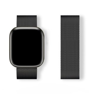 Bransoleta pasek Milanese Loop do Apple Watch 38/40/41 - czarna