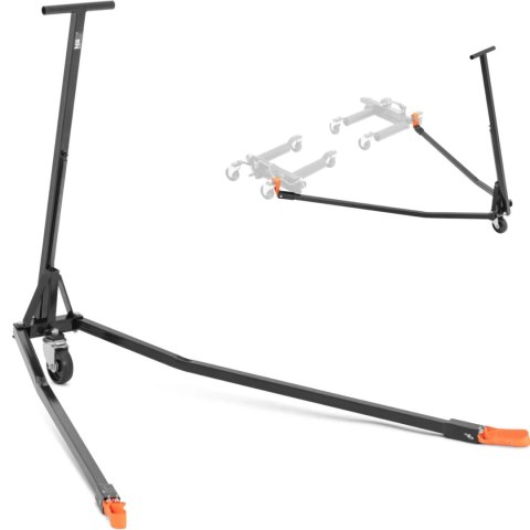 Uchwyt manewrowy pozycjonujący do wózków do pojazdów