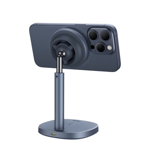 2w1 Ładowarka indukcyjna Orbit 2 Pro MagSafe Qi2 20W z chłodzeniem - szara