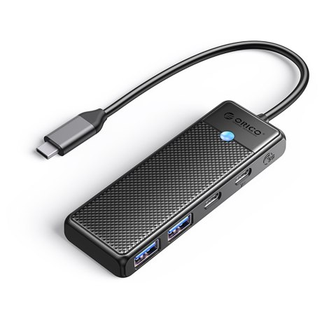 Hub PAPW2AC-C3 rozdzielacz USB-C na USB-A USB-C - czarny