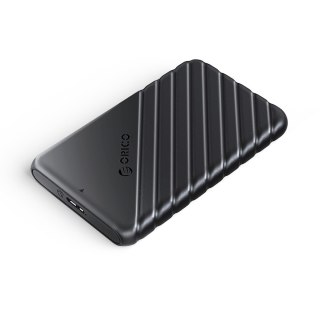 Kieszeń obudowa na dysk 25PW1-U3 2.5'' HDD / SSD USB Micro-B 5Gb/s - czarna