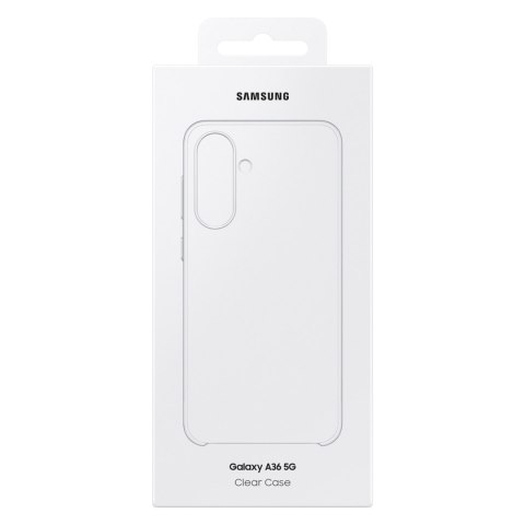 Etui silikonowe pokrowiec Samsung Clear Case do Samsung Galaxy A36 5G - przezroczyste