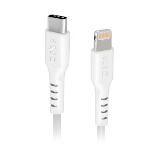 Kabel przewód USB-C - iPhone Lightning 2m - biały