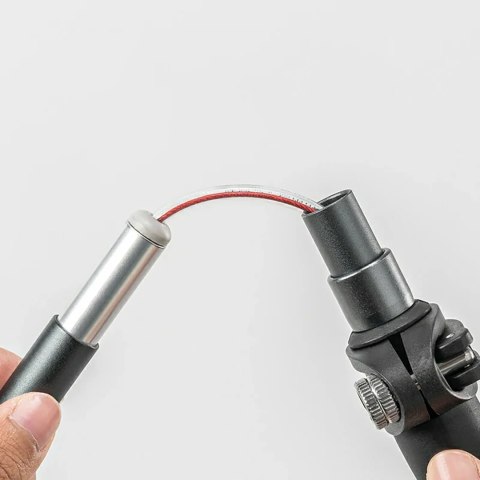 Kijki trekkingowe nordic walking aluminiowe 110 - 130 cm - brązowe