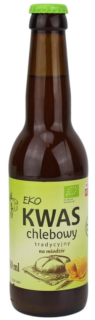 KWAS CHLEBOWY TRADYCYJNY NA MIODZIE BIO 330 ml - EKO NATURA