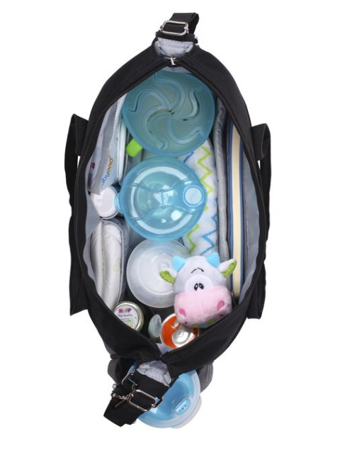 1423/03 INTELIGENTNA TORBA SO CITY CZARNA BabyOno
