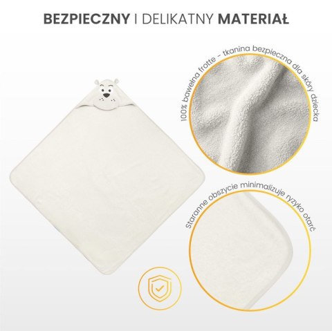 WATERFRIENDS OKRYCIE KĄPIELOWE 100x100 MIŚ GREY