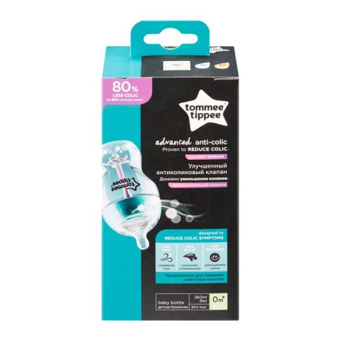 225696 BUTELKA 260 ML. A/KOL ADVANCED Tommee Tippee