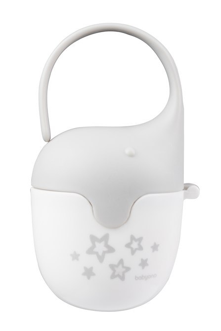 529/01 POJEMNIK NA SMOCZEK SŁONIK SZARY BabyOno