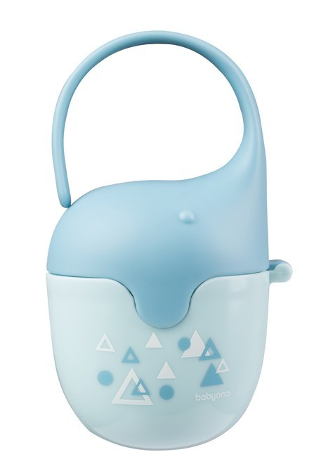 529/02 POJEMNIK NA SMOCZEK SŁONIK NIEBIESKI BabyOno