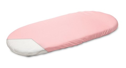 PRZEŚCIERADŁO JERSEY DO WÓZKA RÓŻOWY 35X75