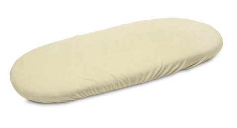 PRZEŚCIERADŁO WÓZEK FROTTE KREMOWY 35X75