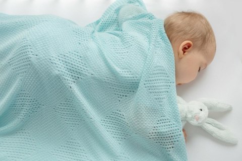 KOC BAMBUS 100% 100X80CM MIĘTOWY