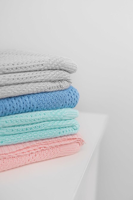 KOC BAMBUS 100% 100X80CM MIĘTOWY