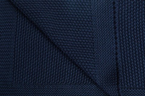 KOC DZIERGANY BAWEŁNA GRANATOWY 100 X 80