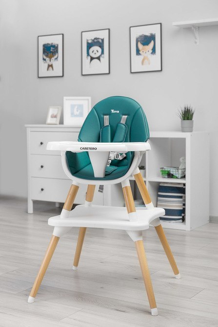 KRZESEŁKO DO KARMIENIA TUVA DARK GREEN