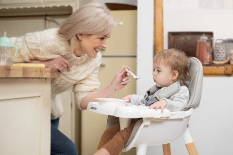 KRZESEŁKO DO KARMIENIA TUVA GREY