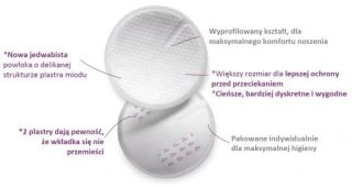 SCF254/61 WKŁADKI LAKT.1-RAZ 60SZT