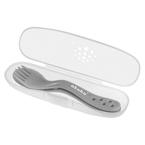 A0073 SZTUĆCE W ETUI SZARE