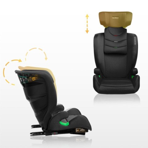 FOTELIK NIMBUS I-SIZE 4-12 DARK GREEN (100-150cm)