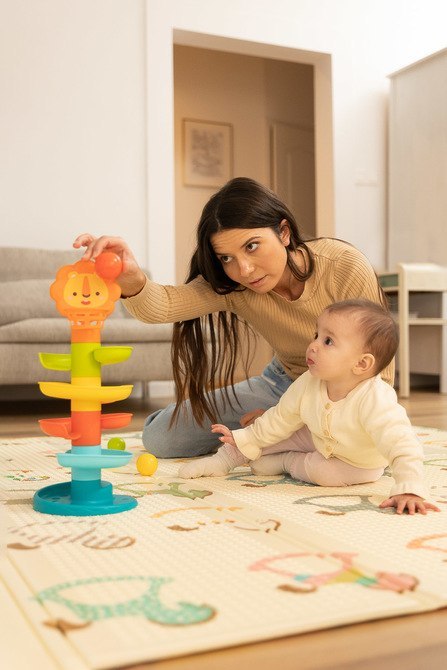 ZABAWKA EDUKACYJNA - KOSZYKÓWKA Z LWEM