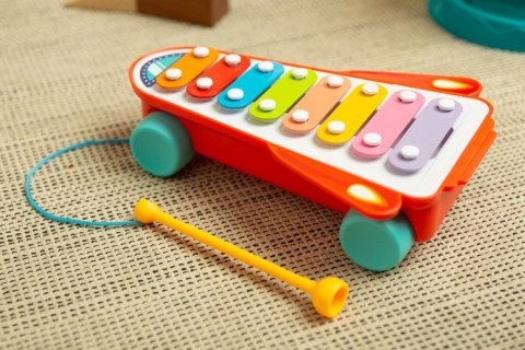 ZABAWKA EDUKACYJNA - TĘCZOWE CYMBAŁKI