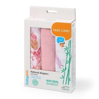 397/07 PIELUSZKI BAMBUSOWE RÓŻOWE