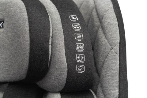 FOTELIK TUROX I-SIZE GRAPHITE (40-150)