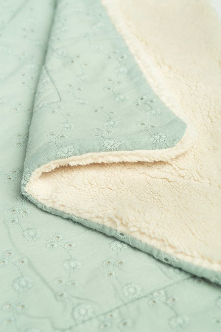 KOC HAFT JASNA MIĘTA PLUSZ 80x100