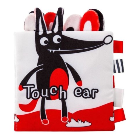 0939 KSIĄŻECZKA KONTRASTOWA WILK BL093