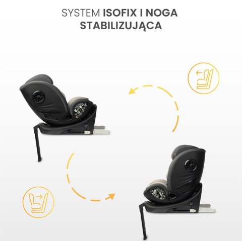 FOTELIK FORTIS I-SIZE GREY (40-150)